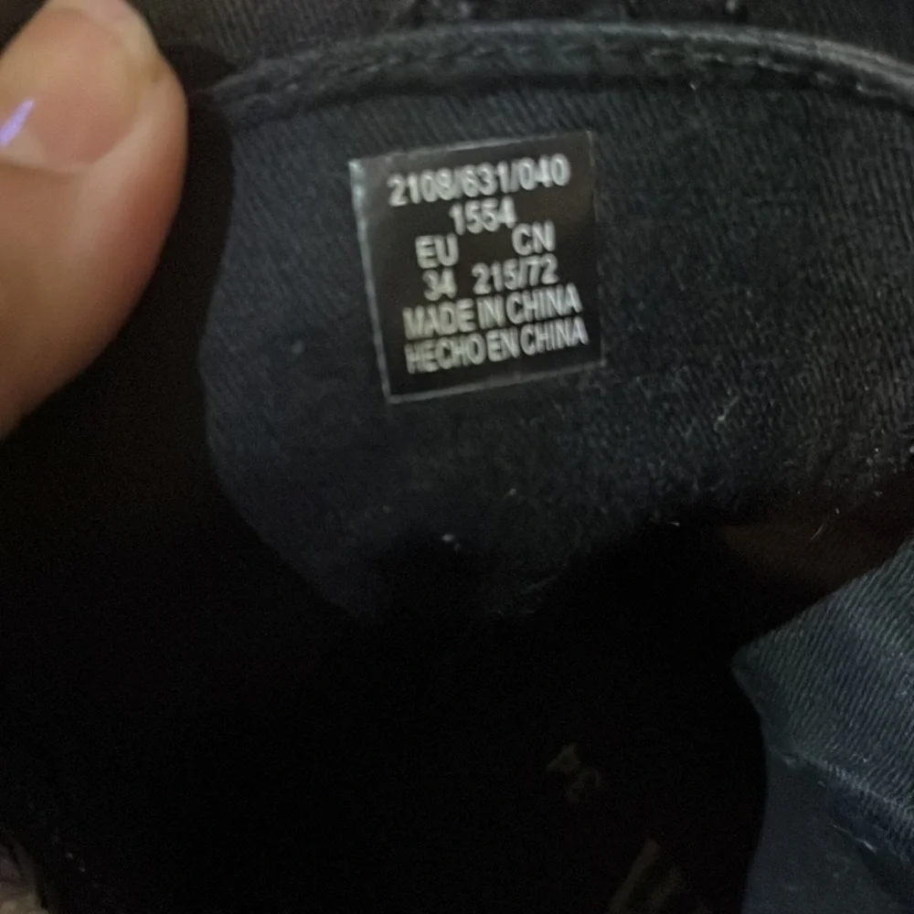 Zara Black Kids Jewel Boots Size 34 - Picture 14 of 15